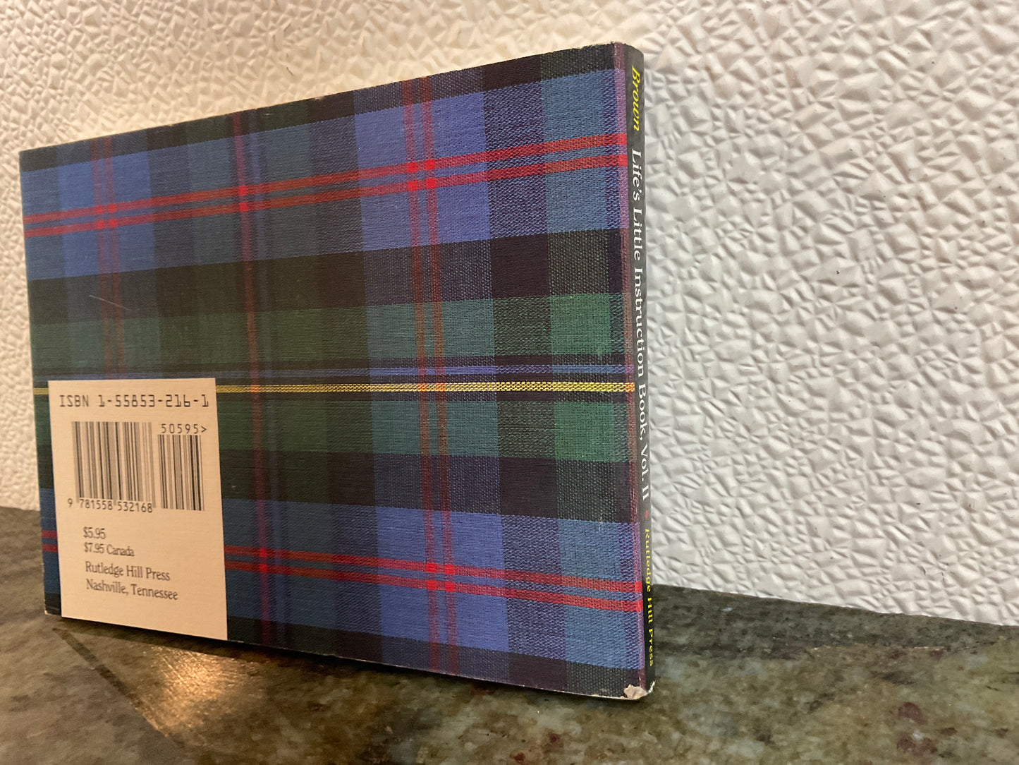 Book ‘Life’s Little Instruction Book Vol II’ 1993