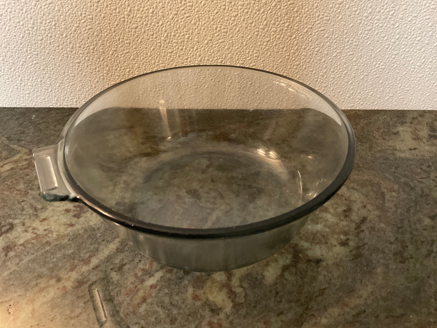 Vintage Pyrex Blue Tint Flameware 8” Saucepan/Bowl 1940-1950’s