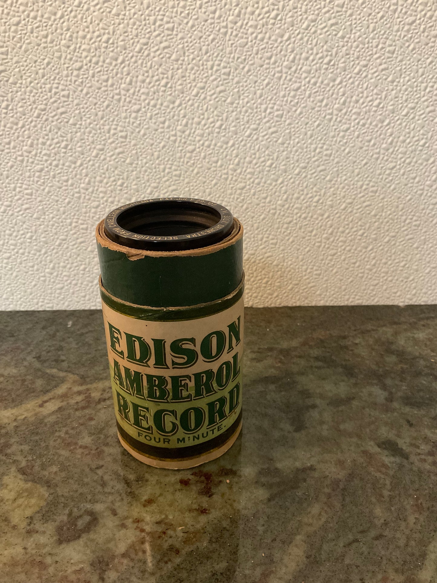 Edison Phonograph Cylinder