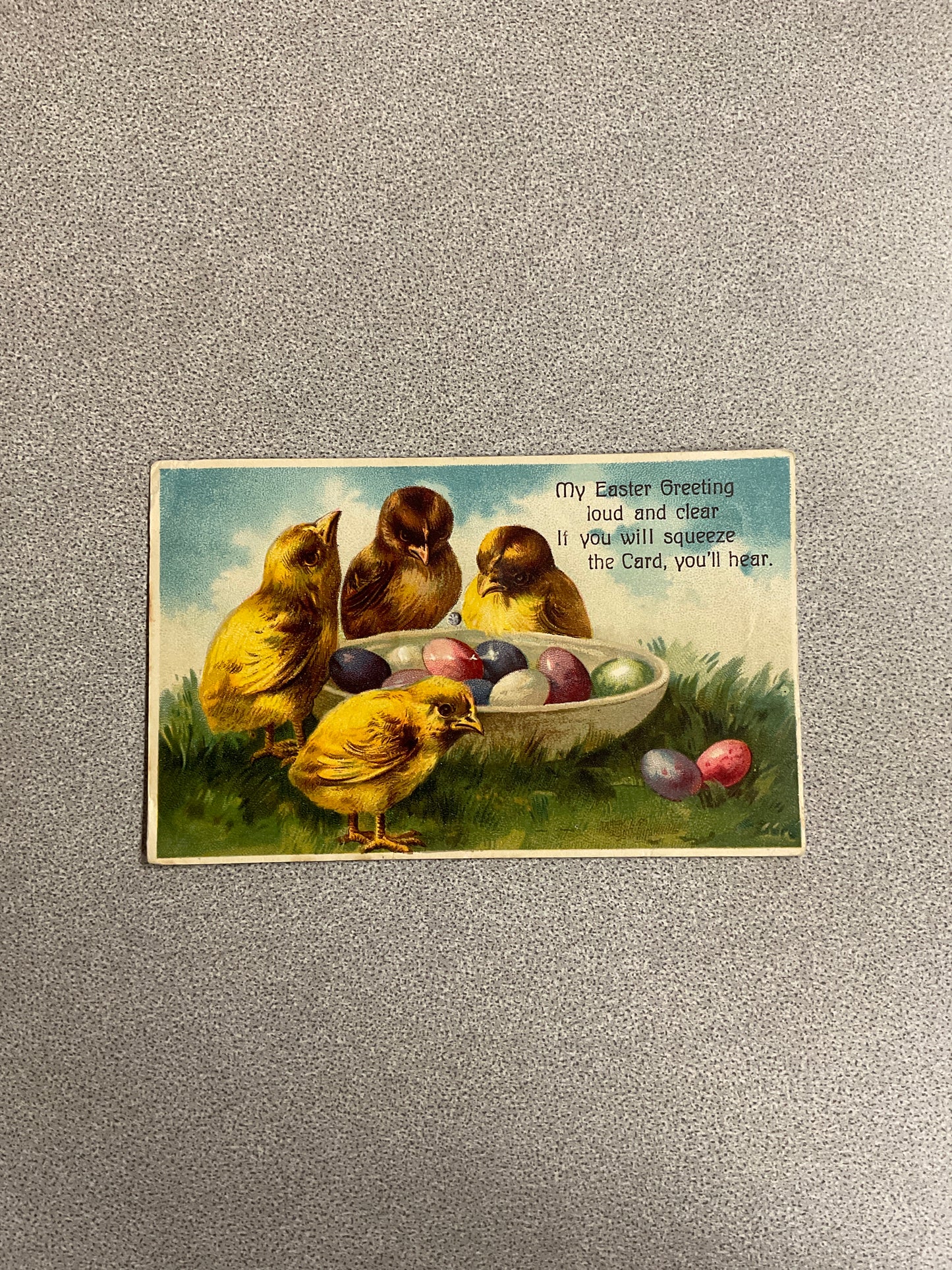 Easter Greetings Postcard