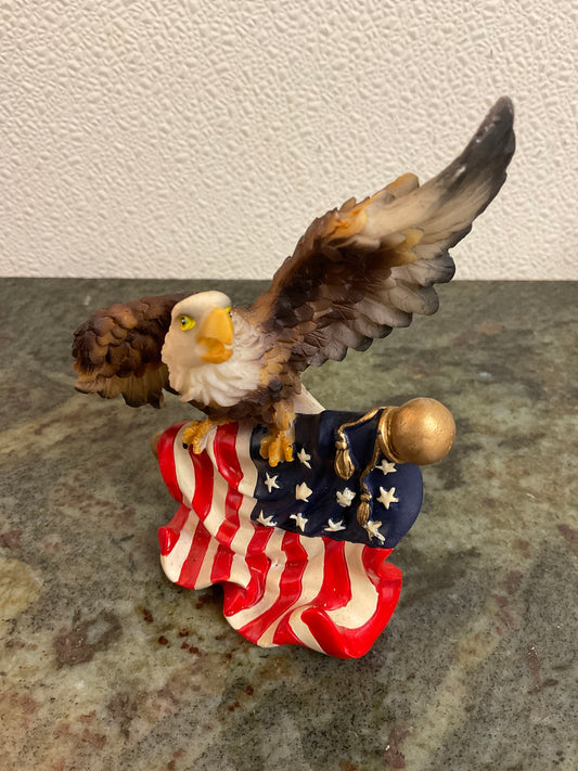 Resin American And Eagle