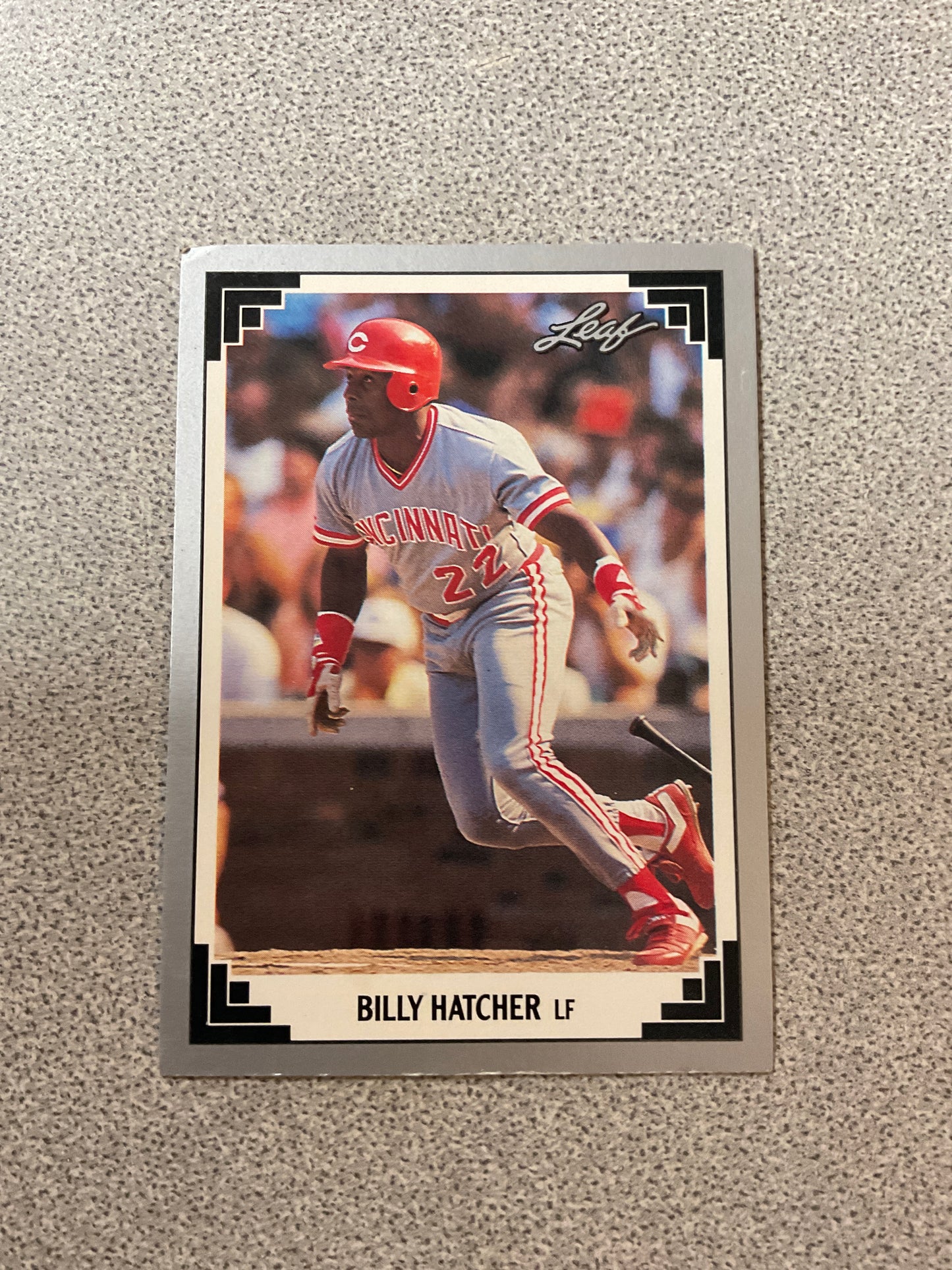 Baseball Card Billy Hatcher