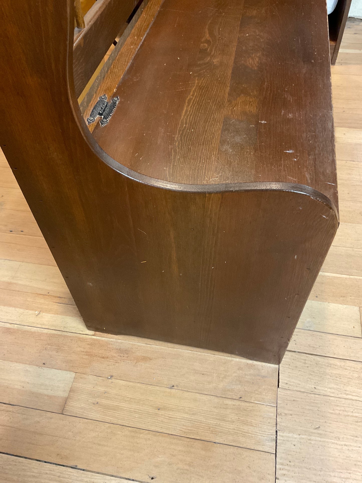 Pine Storage Deacons Bench