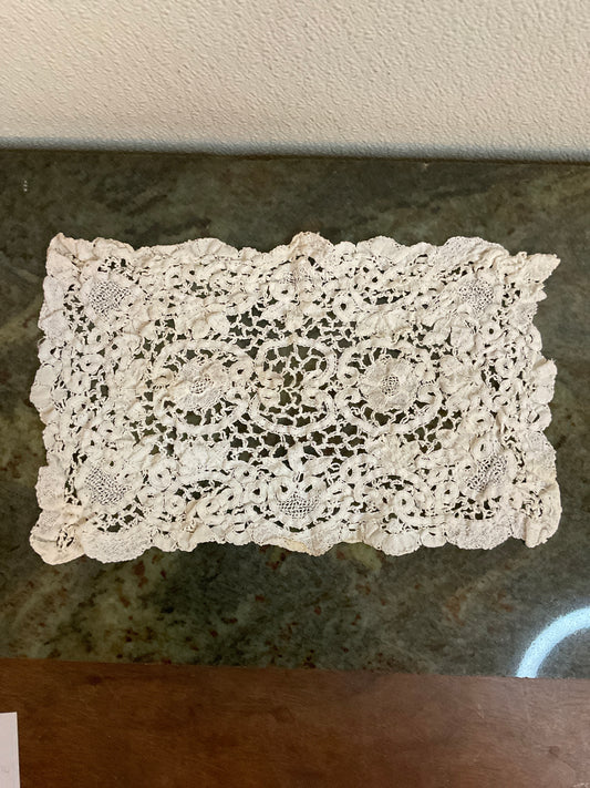 Washed Crochet Doily