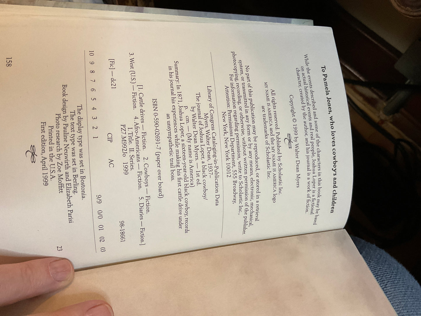 Book 1999 The Journal of Joshua Loper