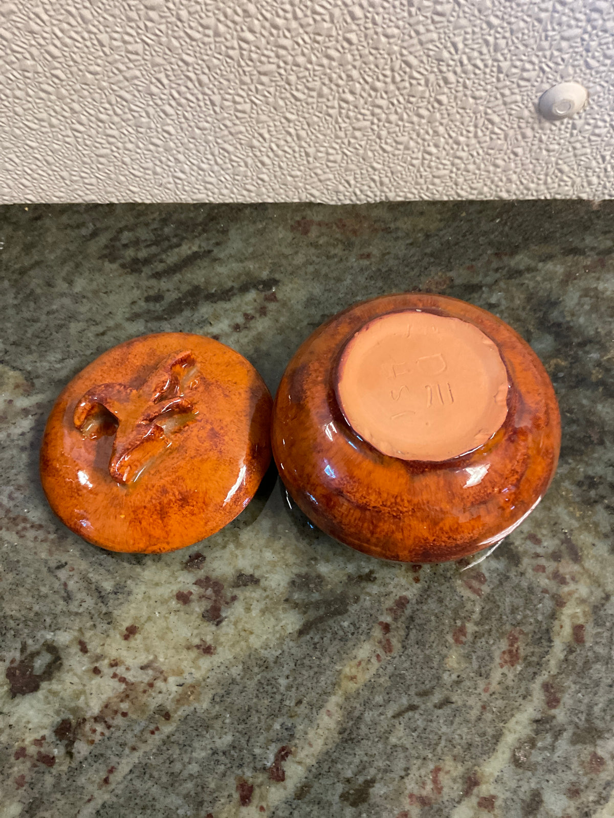 Vintage Handmade Pottery Trinket Dish