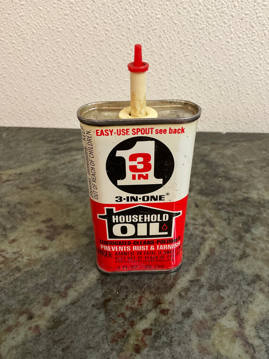 Vintage 3-In-1 Household Oil Can