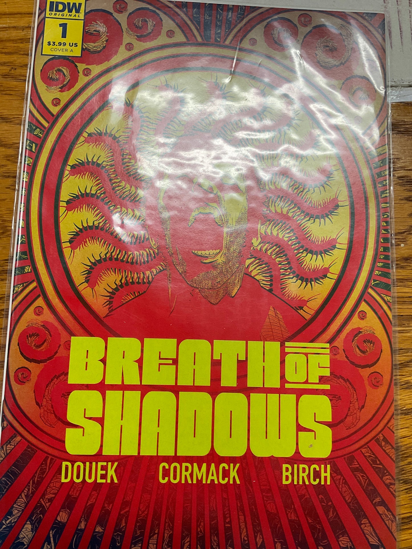 Comic Book Breath of Shadows