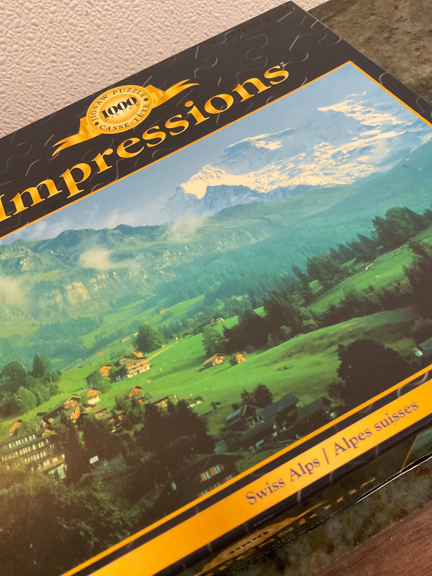 Swiss Alps 1000 Piece Puzzle