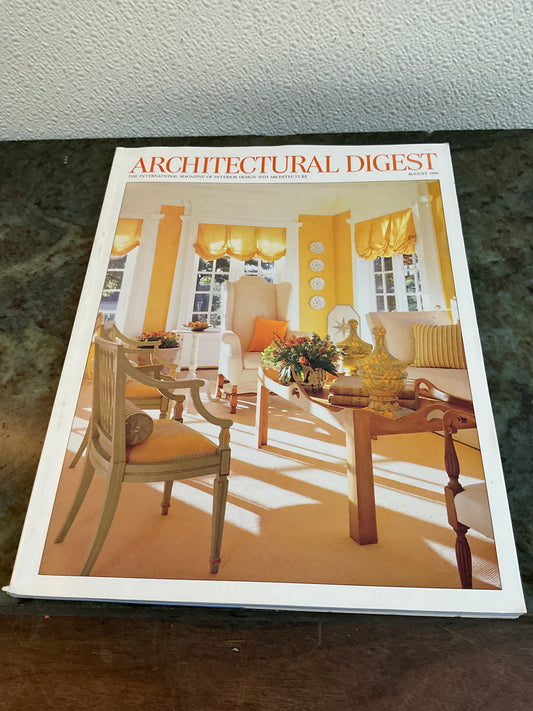 Architectural Digest August 1999