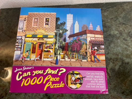 Can You Find? Main Street 1000 Piece Puzzle