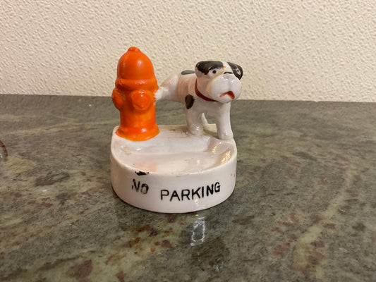 Vintage Hand Painted Bulldog/Fire Hydrant