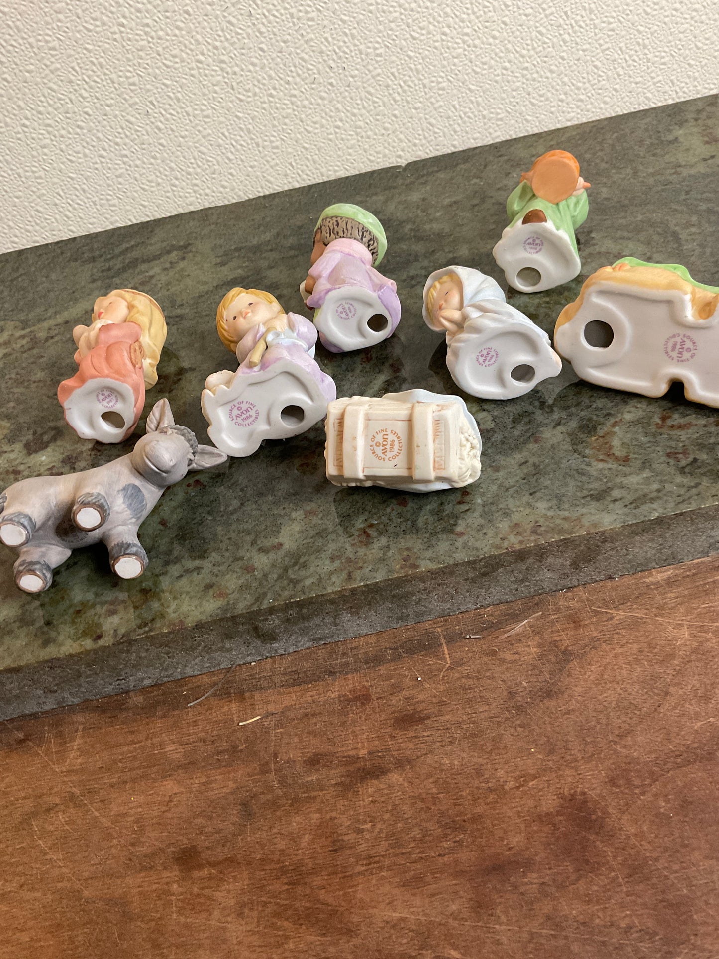 Vintage Avon Christmas Nativity Set