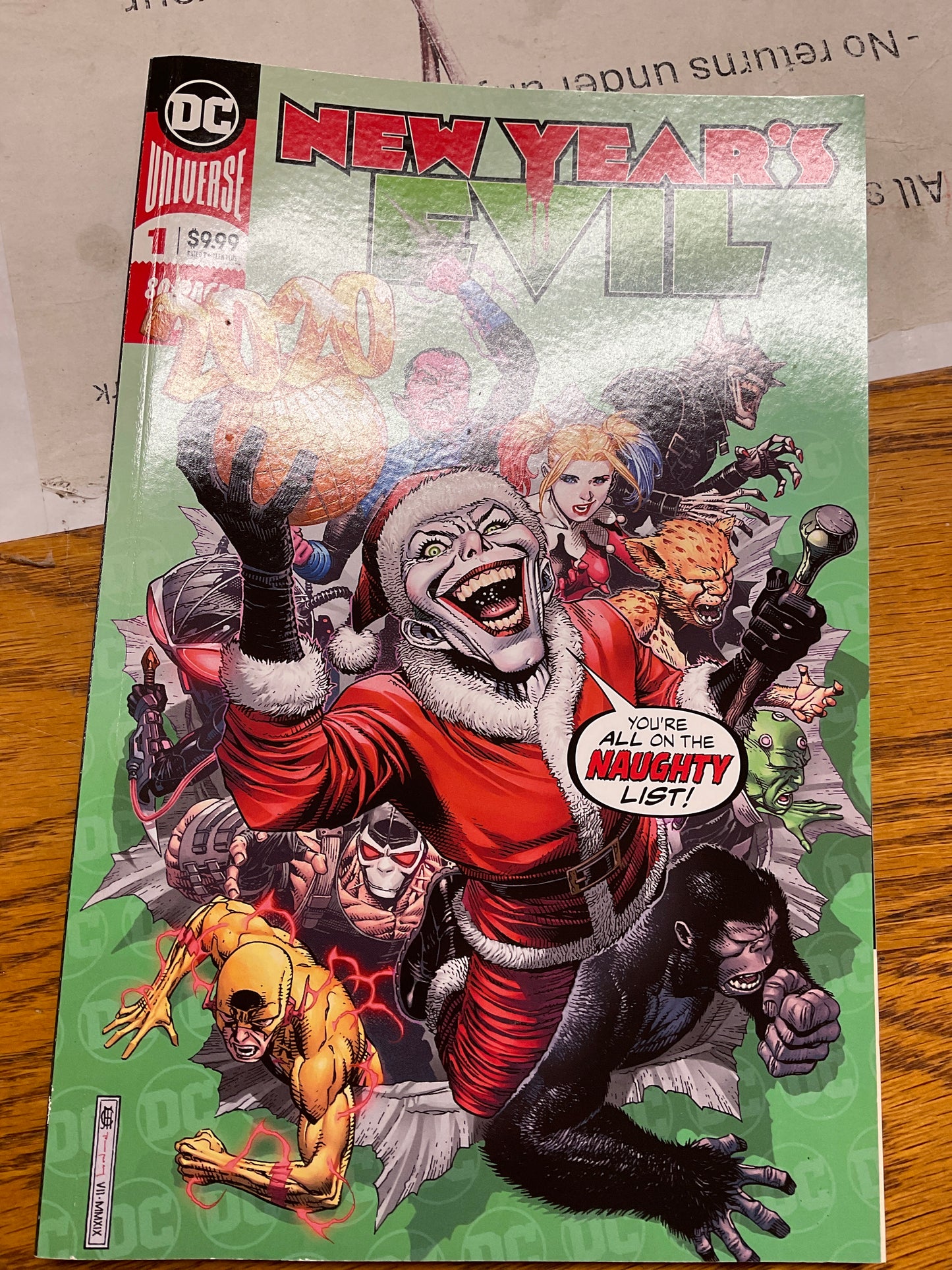Comic Book New Year’s Evil