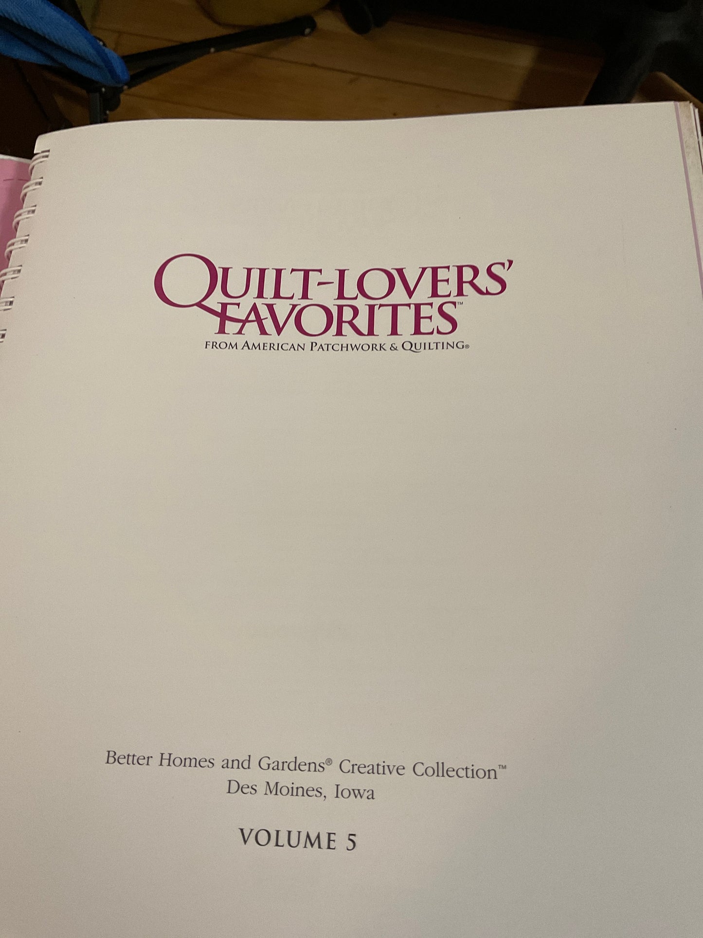 Book Quilt-Lovers’ Favorites Vol 5 2005