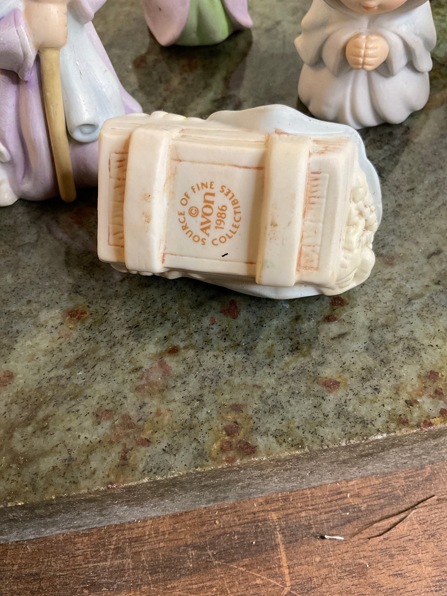 Vintage Avon Christmas Nativity Set