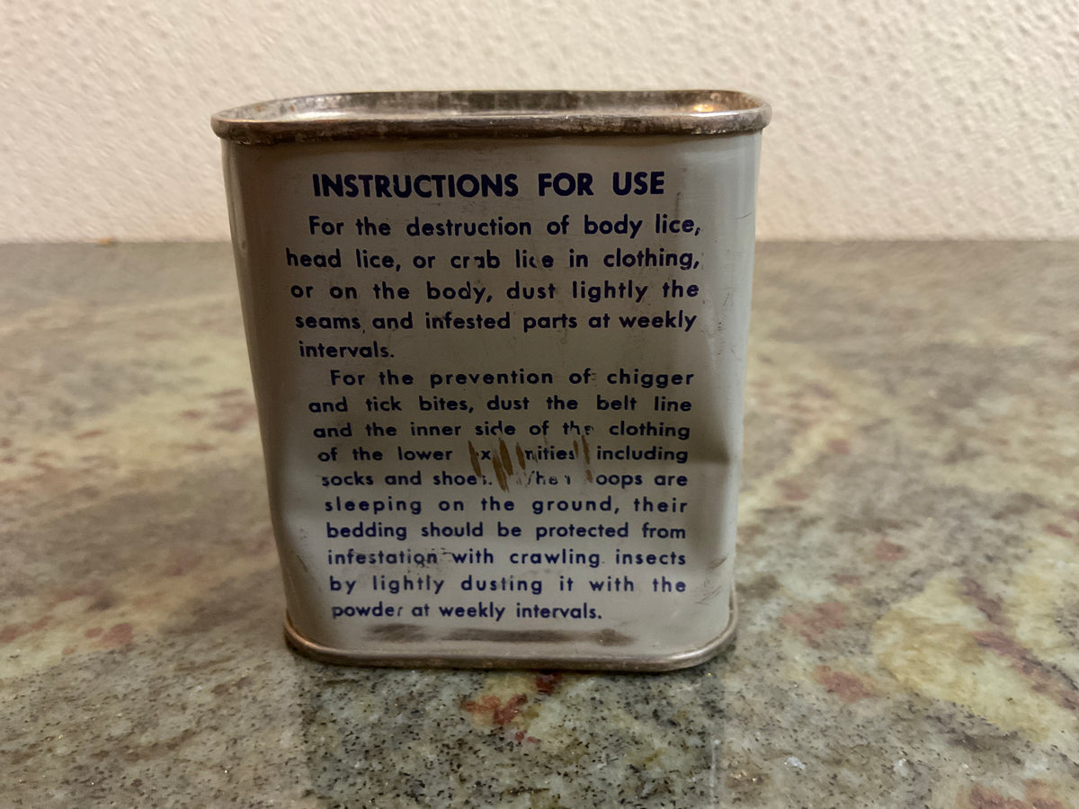 World War ll Military Issued Insecticide