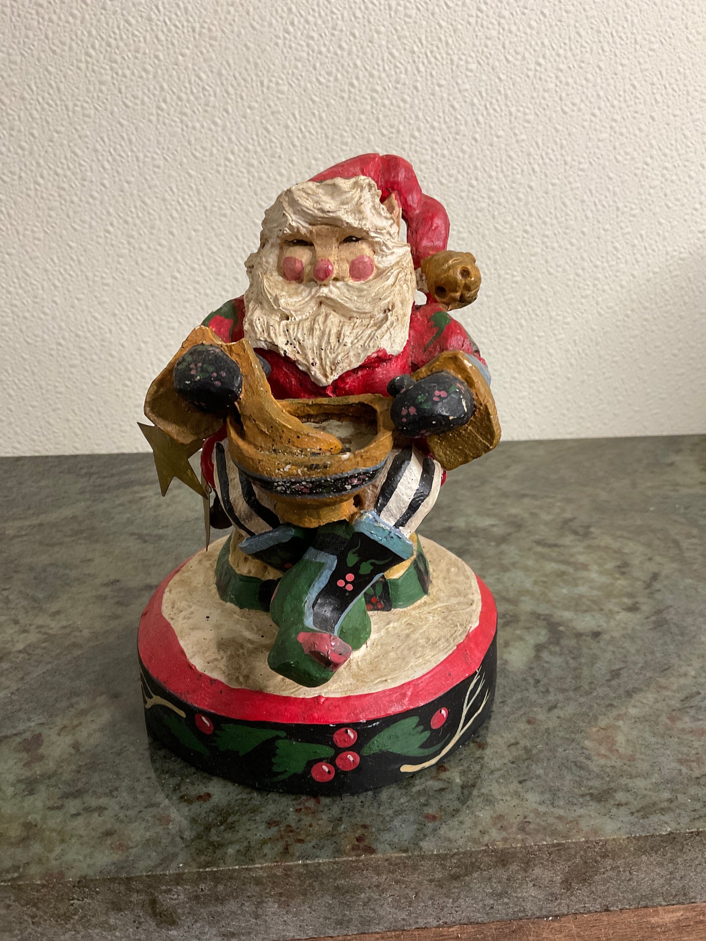 1992 House of Hatten Christmas Elf Santa