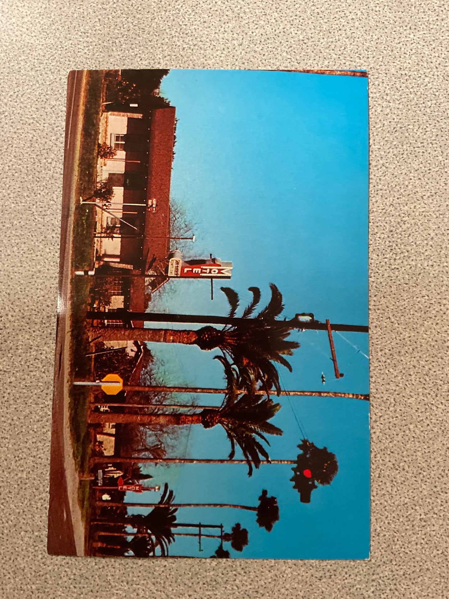 Postcard Sun Harbor Motel Mission Texas