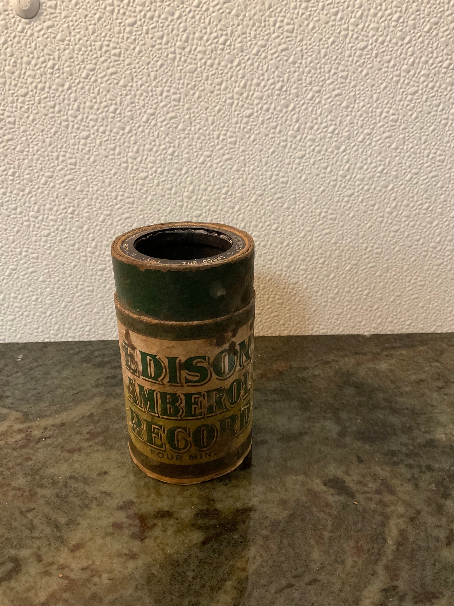 Edison Phonograph Cylinder