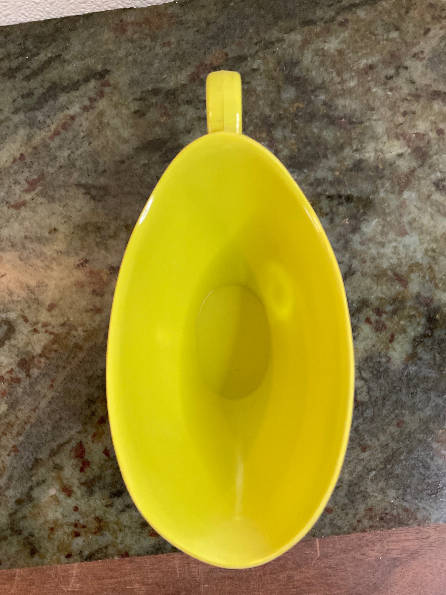 Vtg Avocado/ Lime Melamine Gravy Boat
