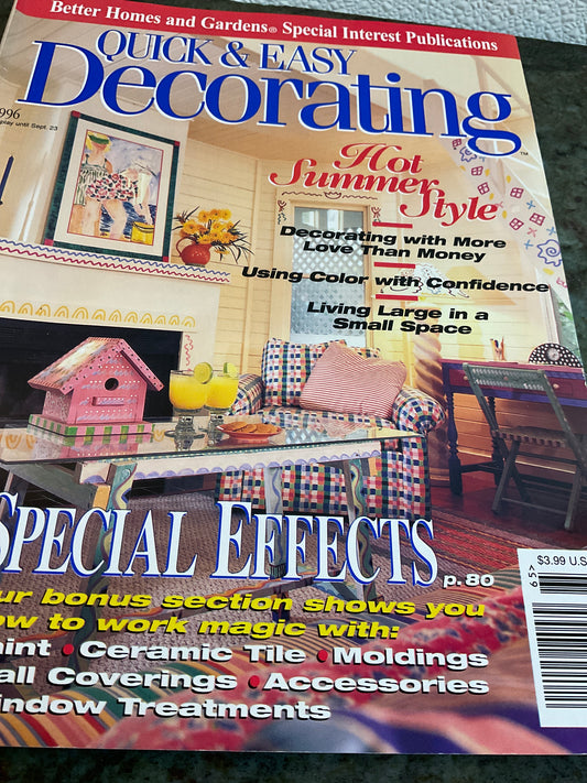 Better Homes and Garden Decorating Magazine