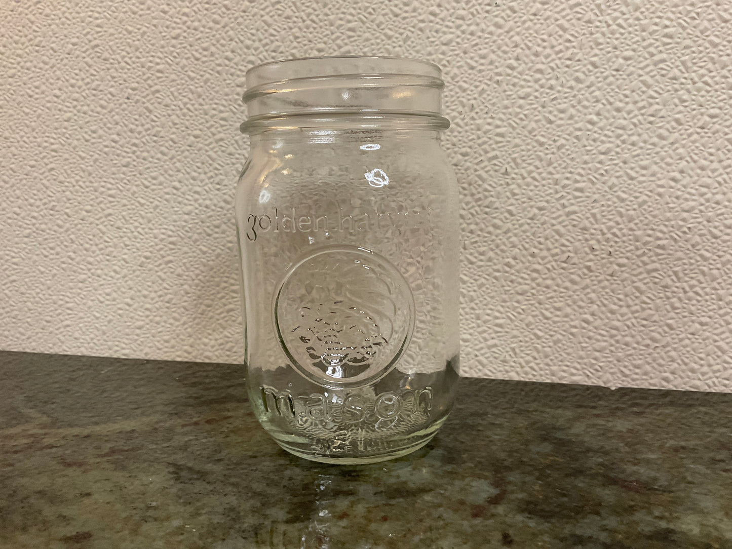 Vintage Pepsi Golden Harvest Mason Jar