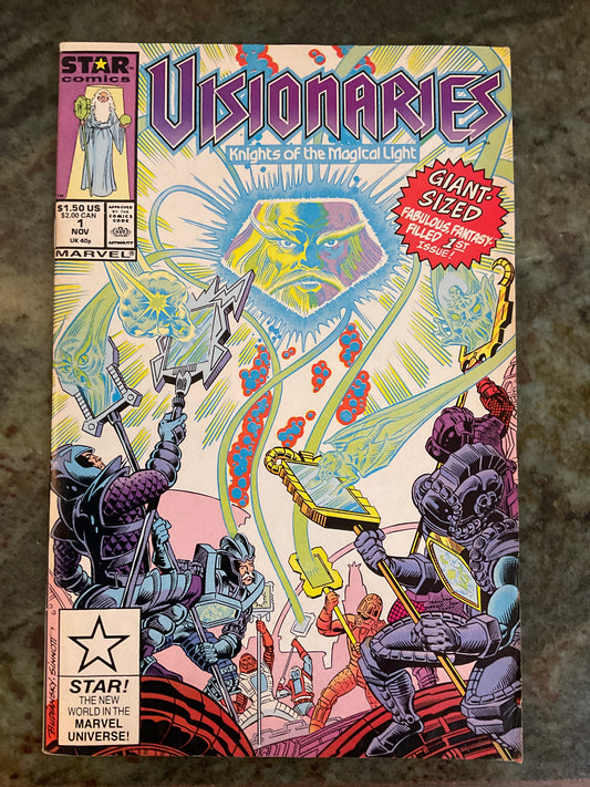Comic Book 1987 Visionaries