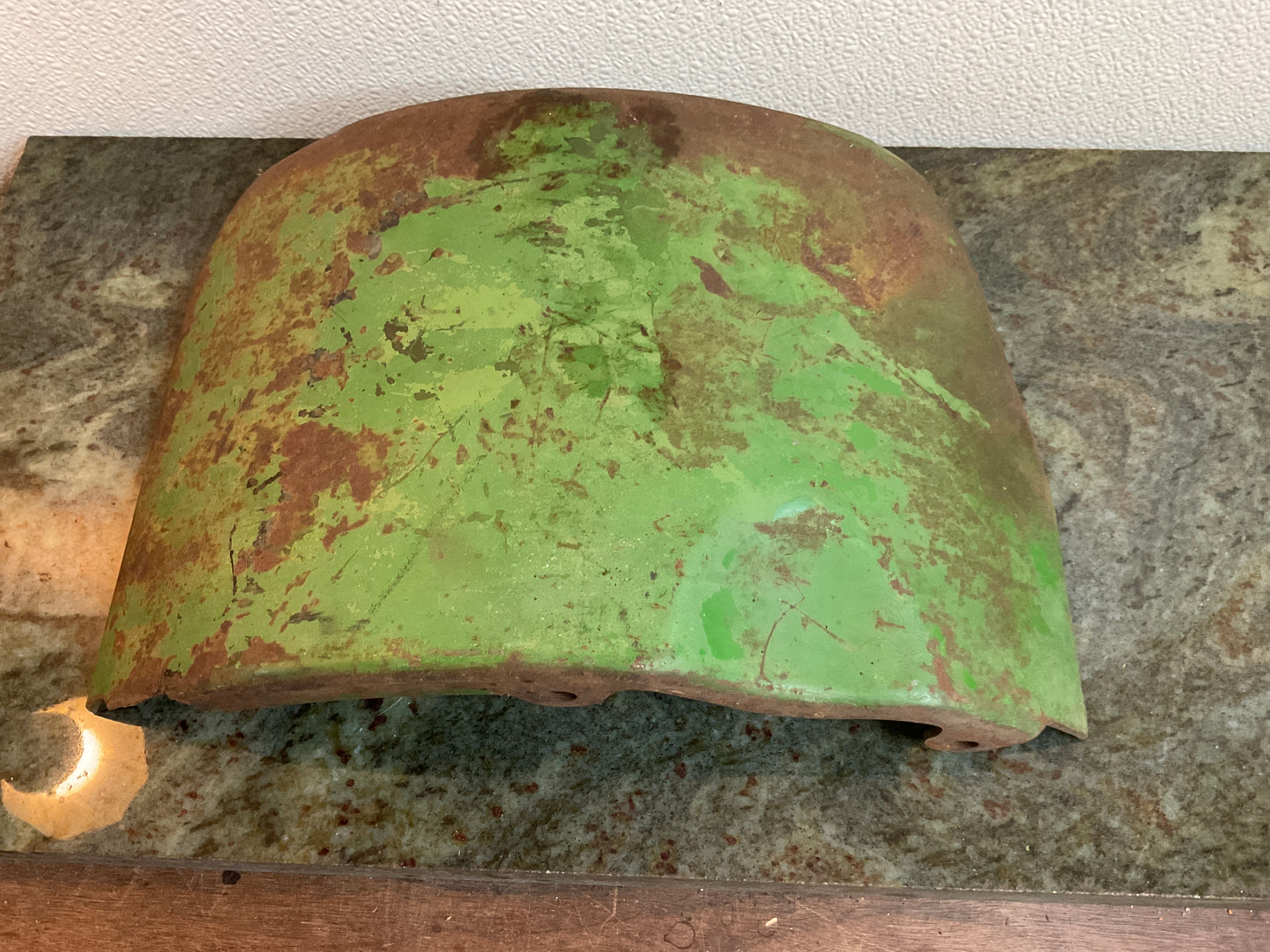 Vintage John Deere Tractor Belt Pulley Guard