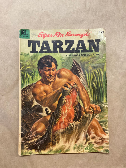 Tarzan August 1954 Comic Book