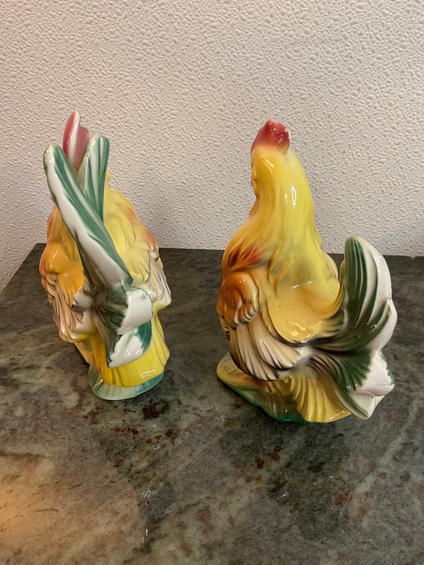 Roosters Royal Copley (set of two )