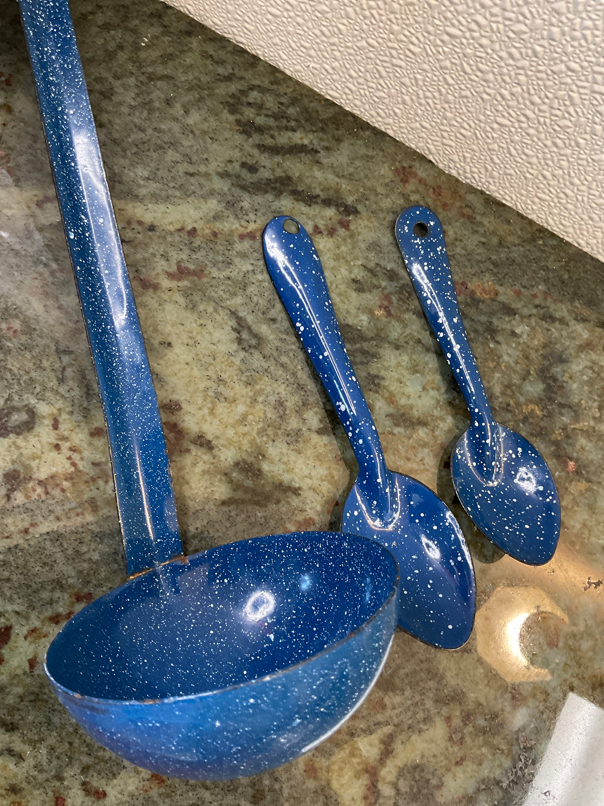 Set of 3 Granite Utensils