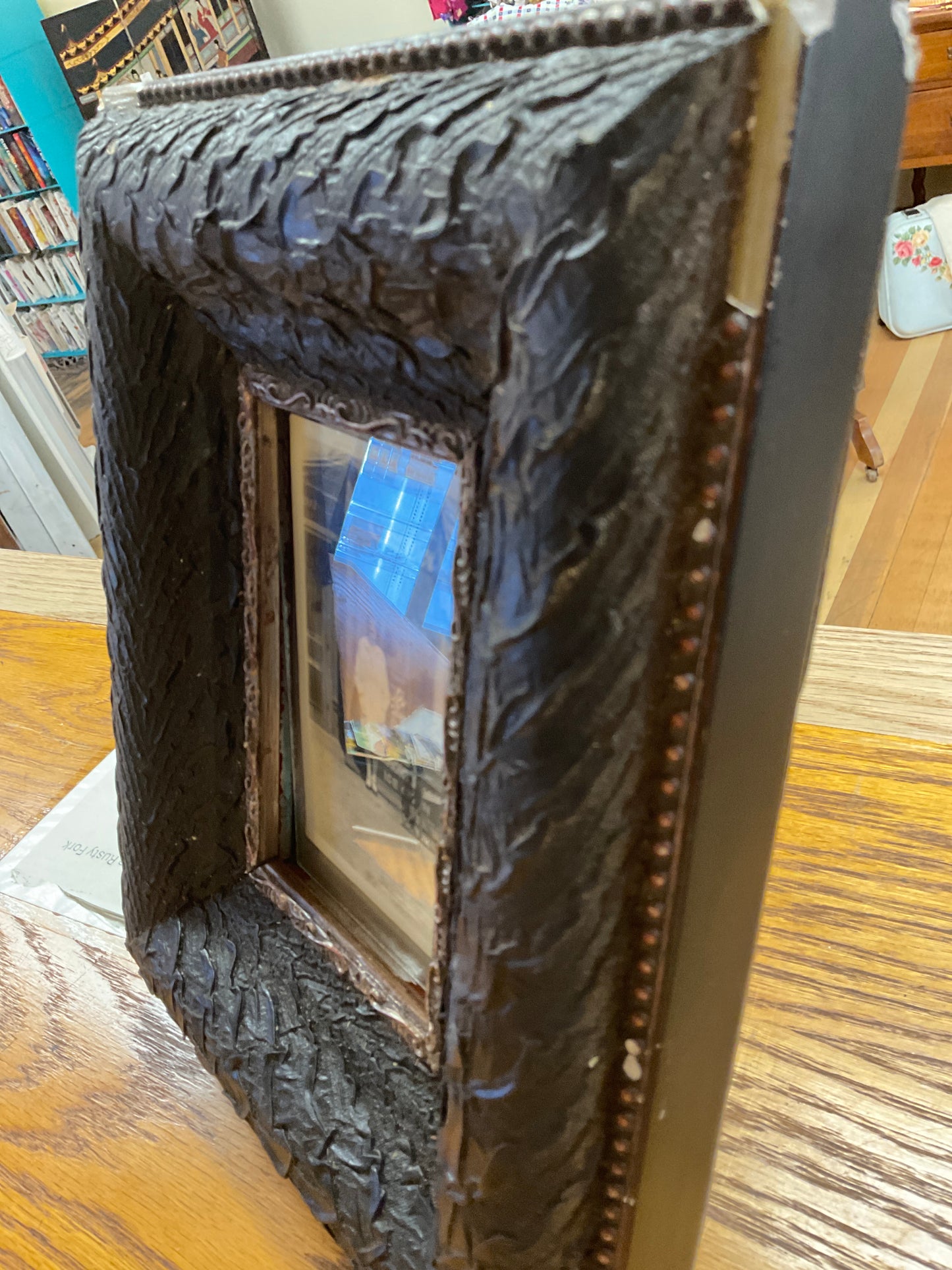 Vintage Frame w/Coca-Cola Photo