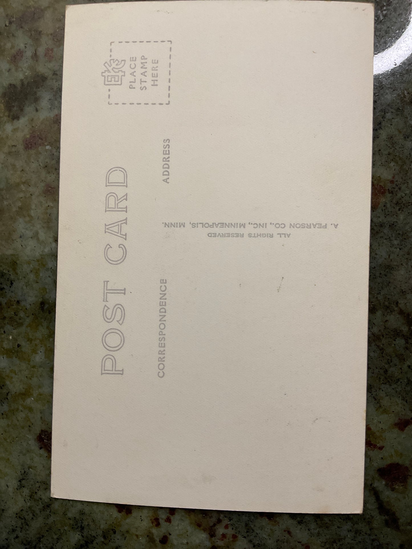 Vintage Post Card