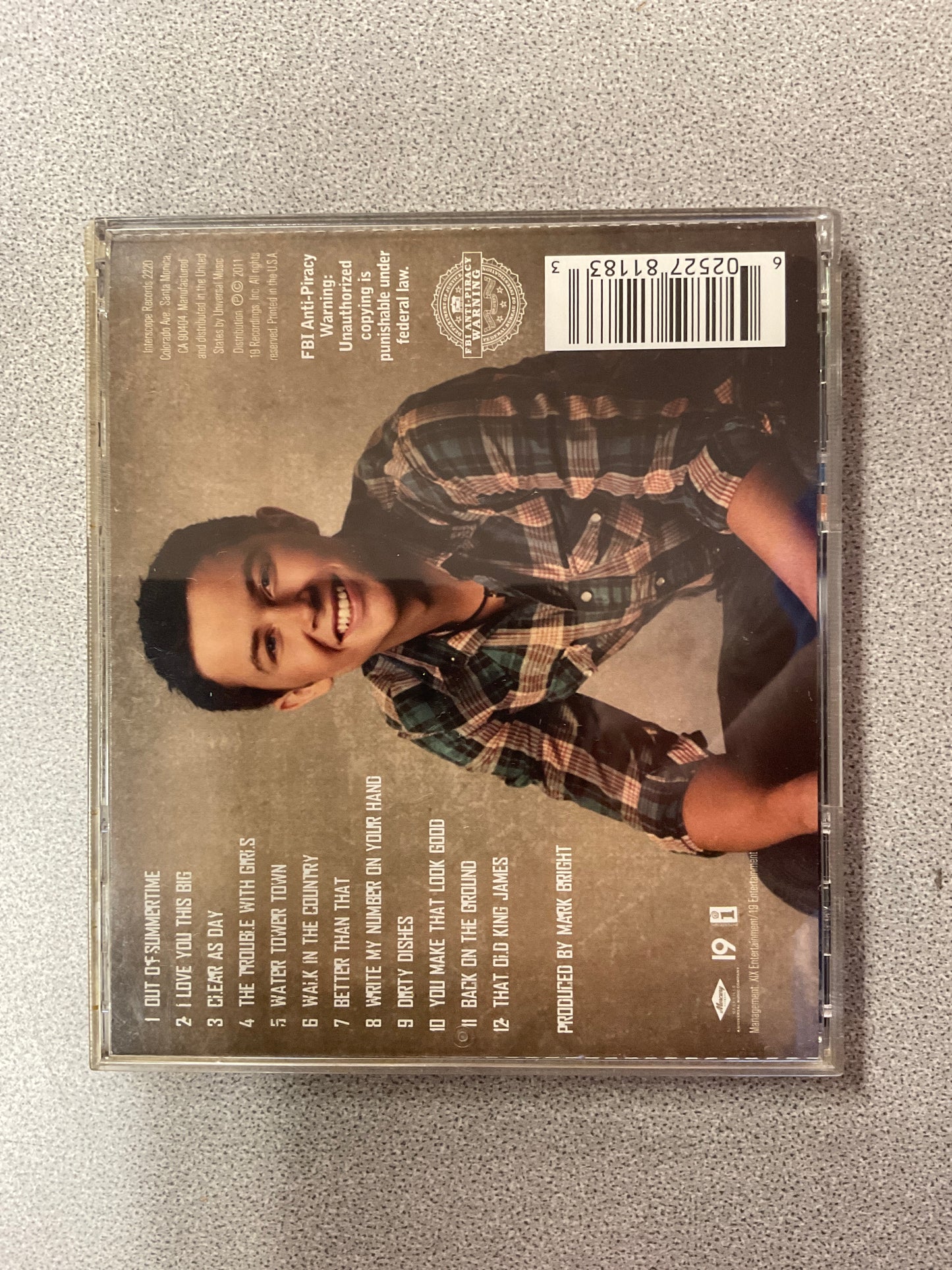 CD Scotty McCreery Clear As Day