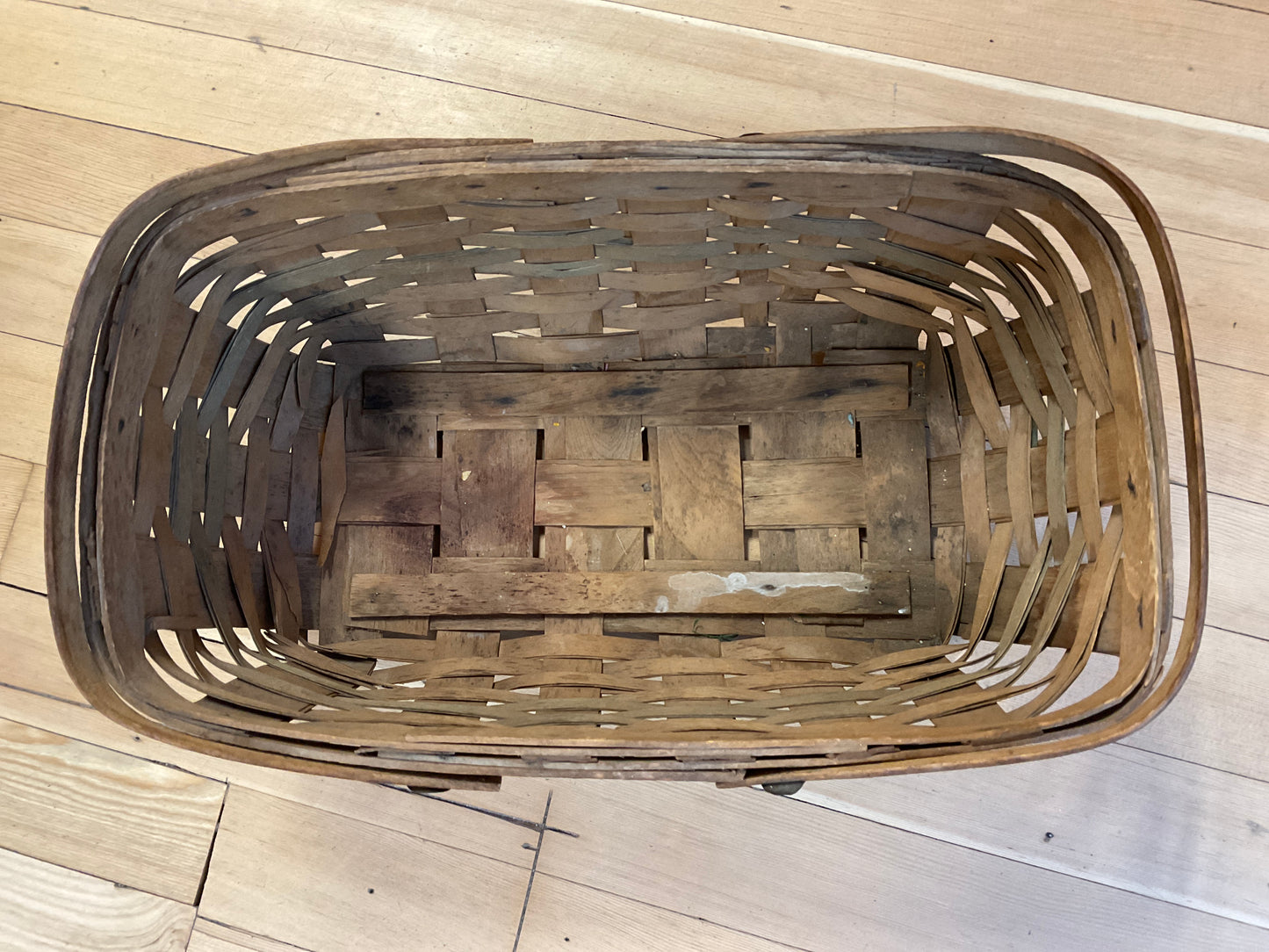 Vintage Handmade Basket