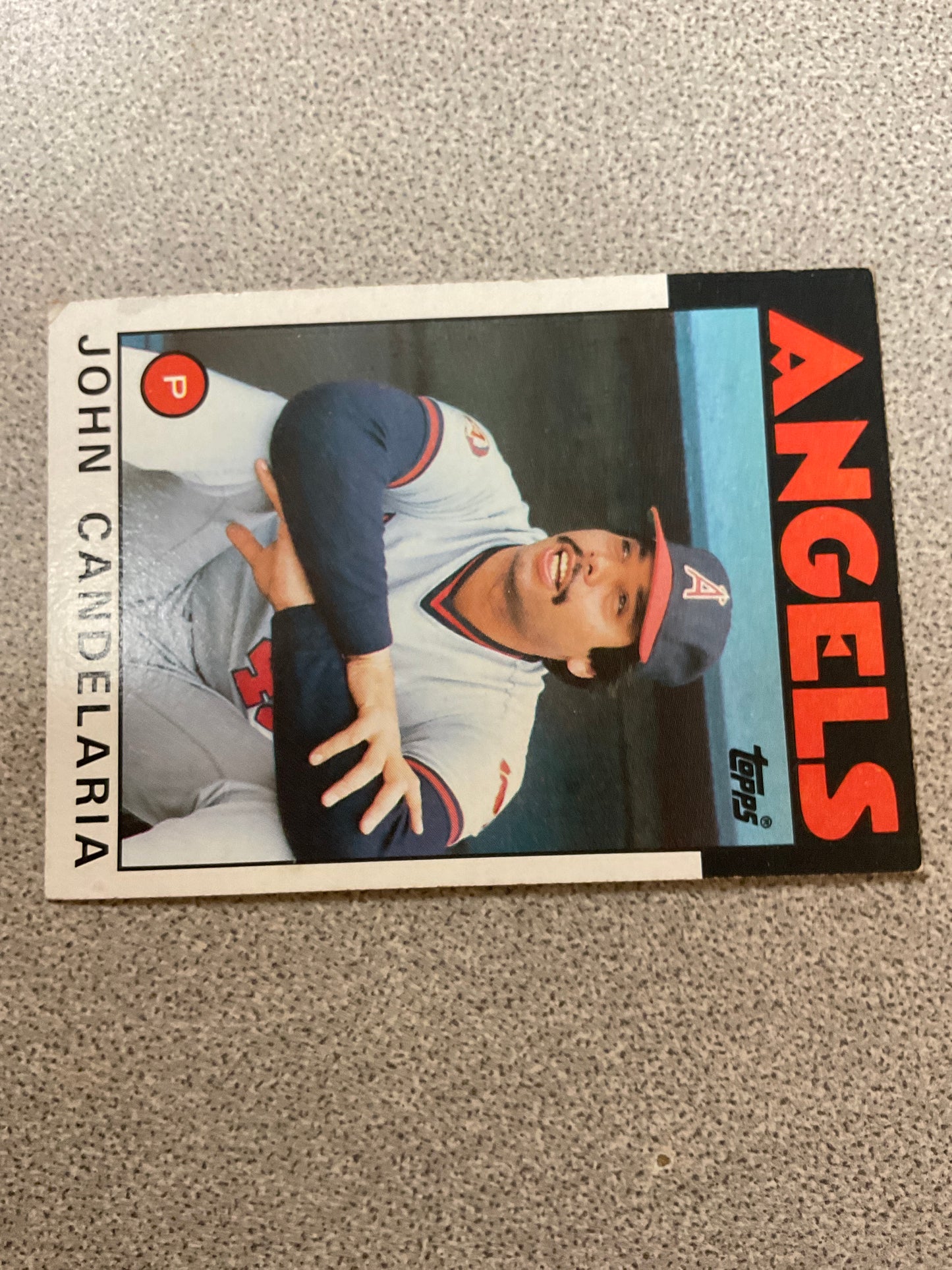 Baseball Card John Candelaria
