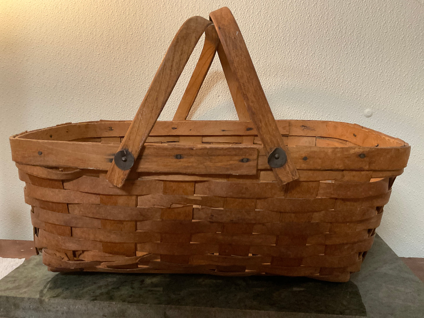 Vintage Handmade Basket