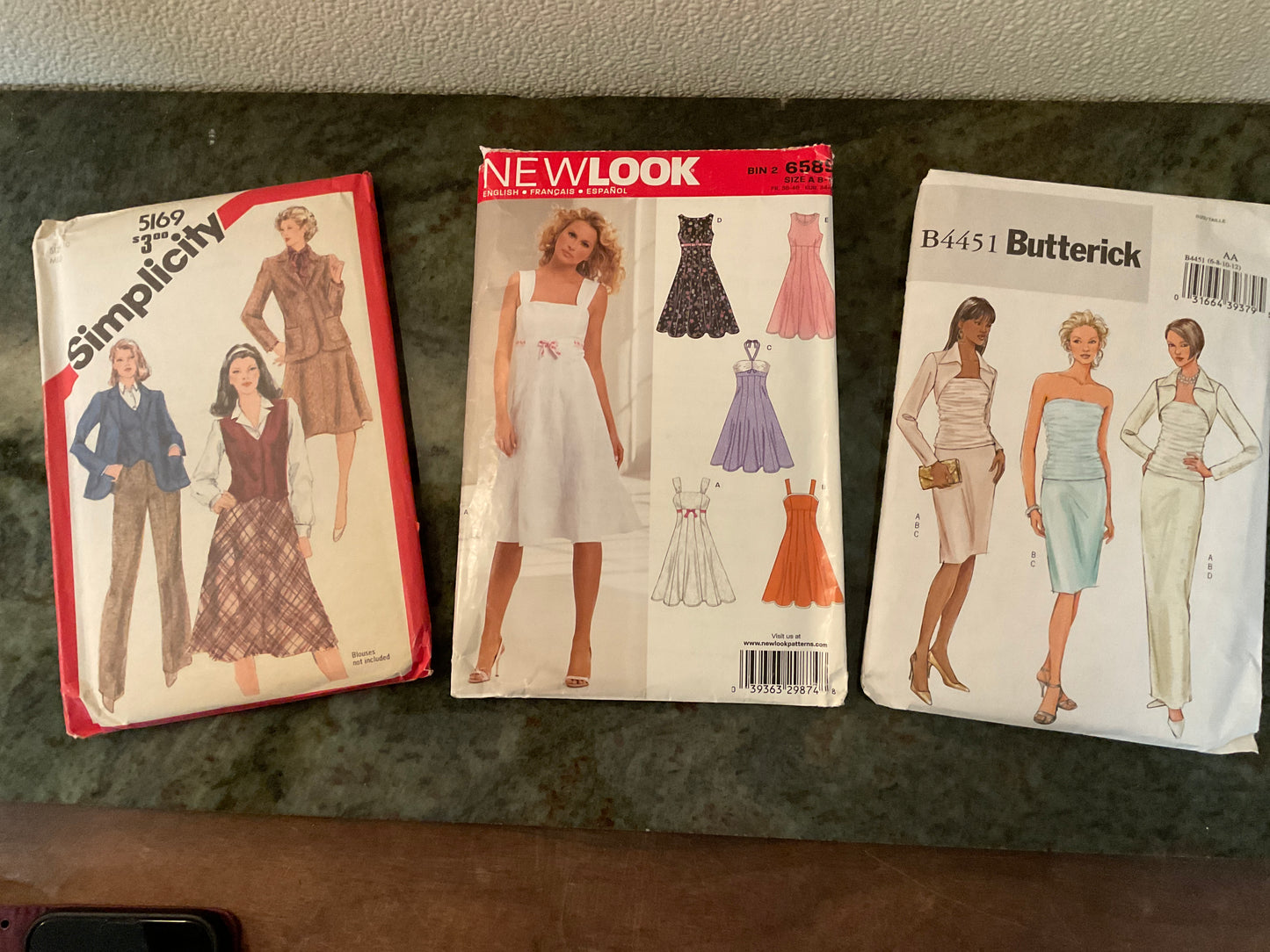 Bundle of 3 Sewing Patterns