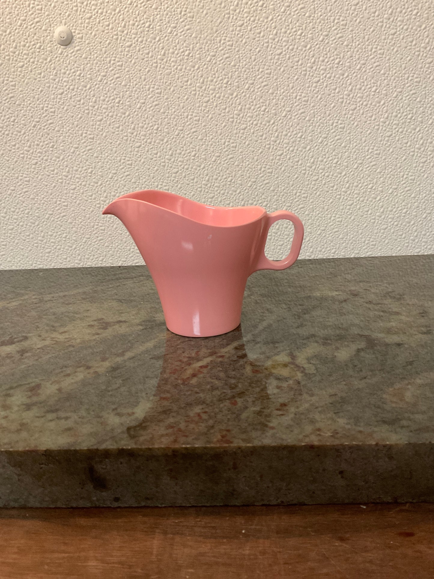 Vintage Boonton Melamine Somerset Pink Creamer Dish