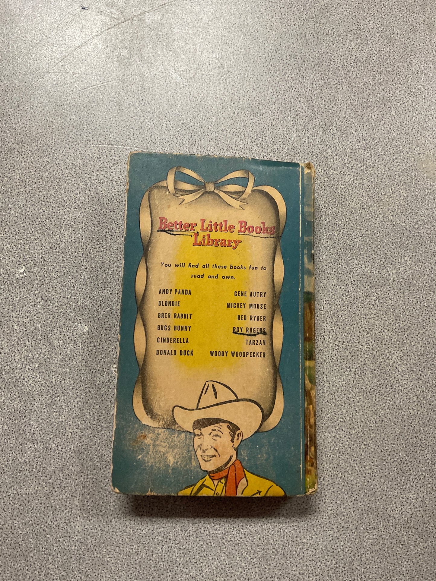 Roy Rogers Range Detective Book