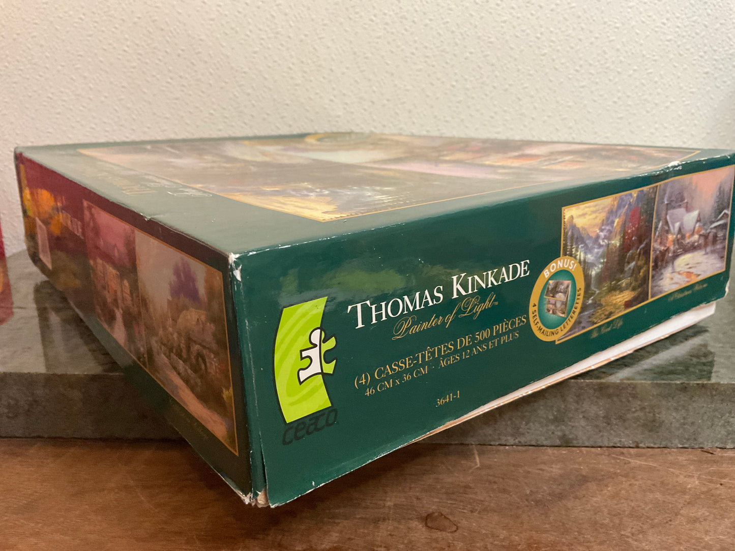 Thomas Kinkade Four 500 Piece Puzzles