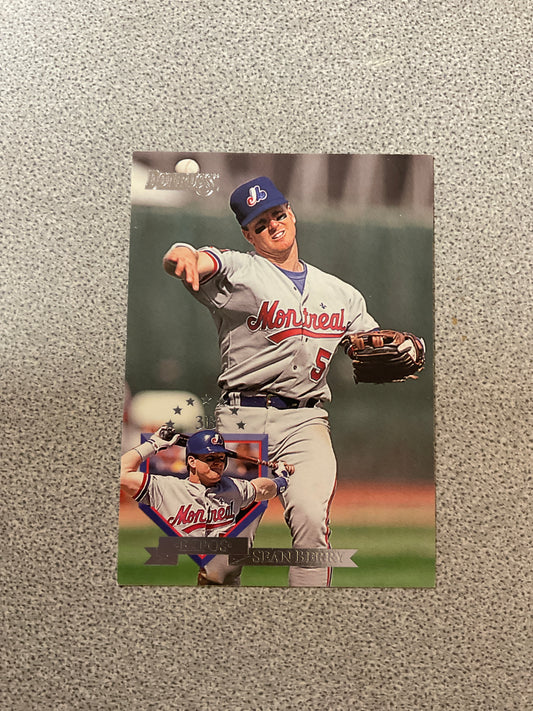 Baseball Card Sean Berry