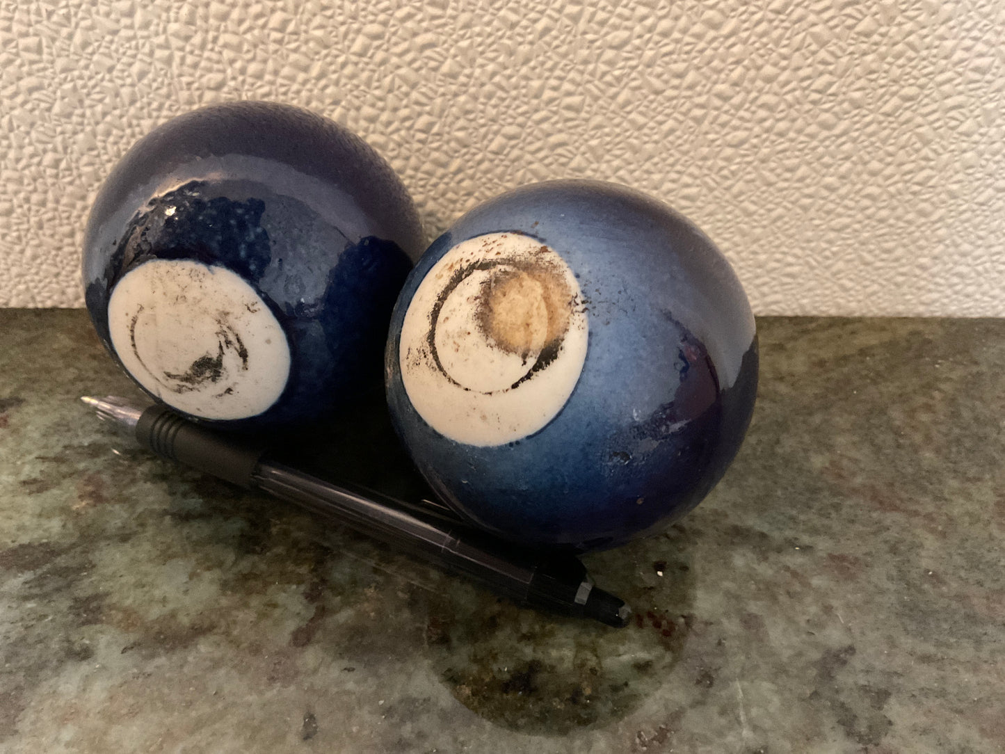 Vintage Bakelite Balls for Relaxation. Set of 2