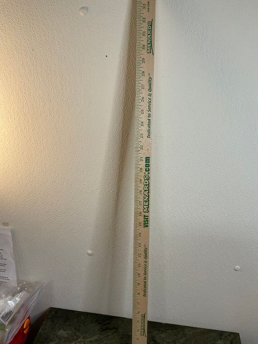 Menards Yard Stick
