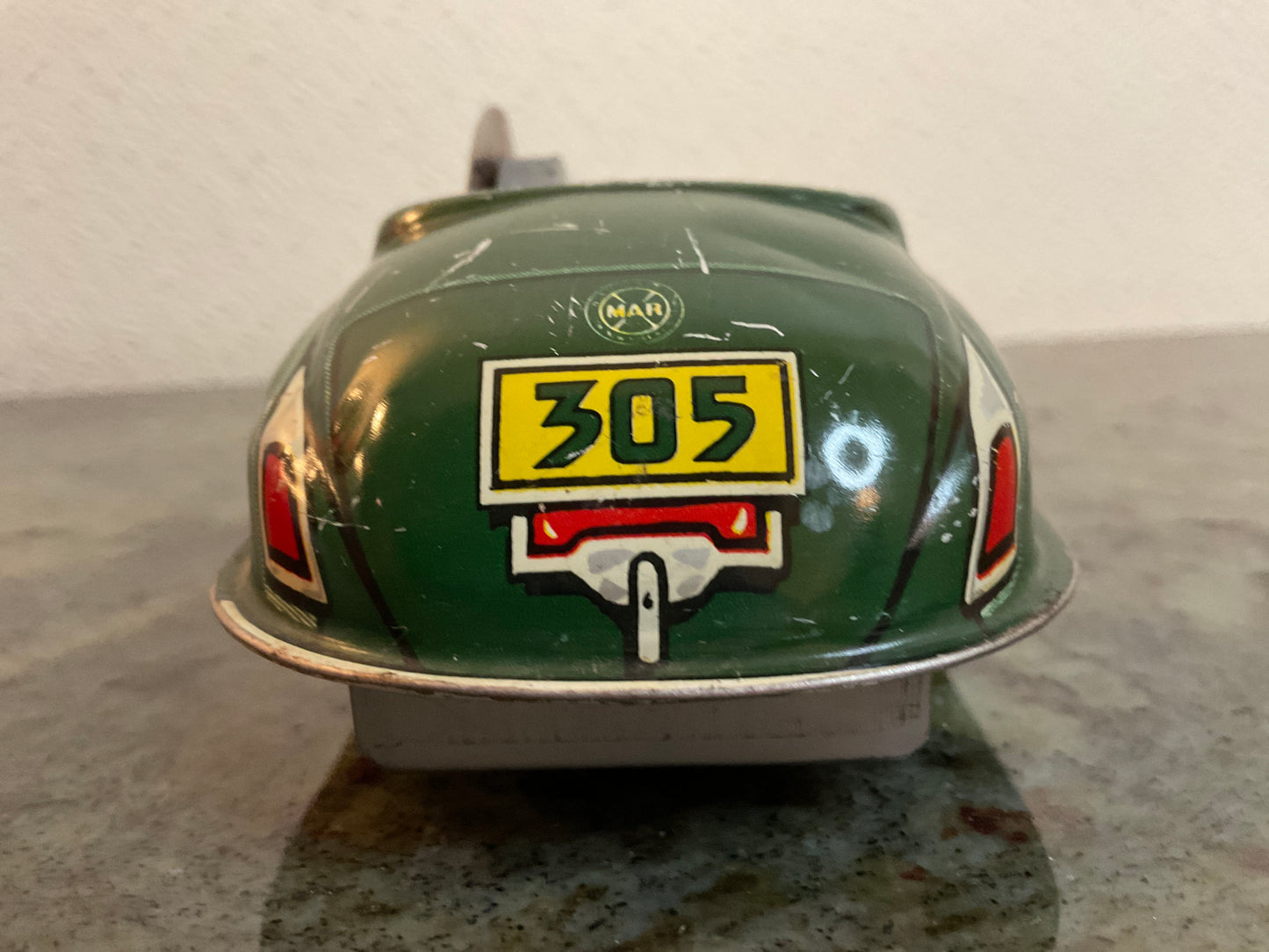 Vintage Marx Wind-Up Tin Dick Tracy Squad Car