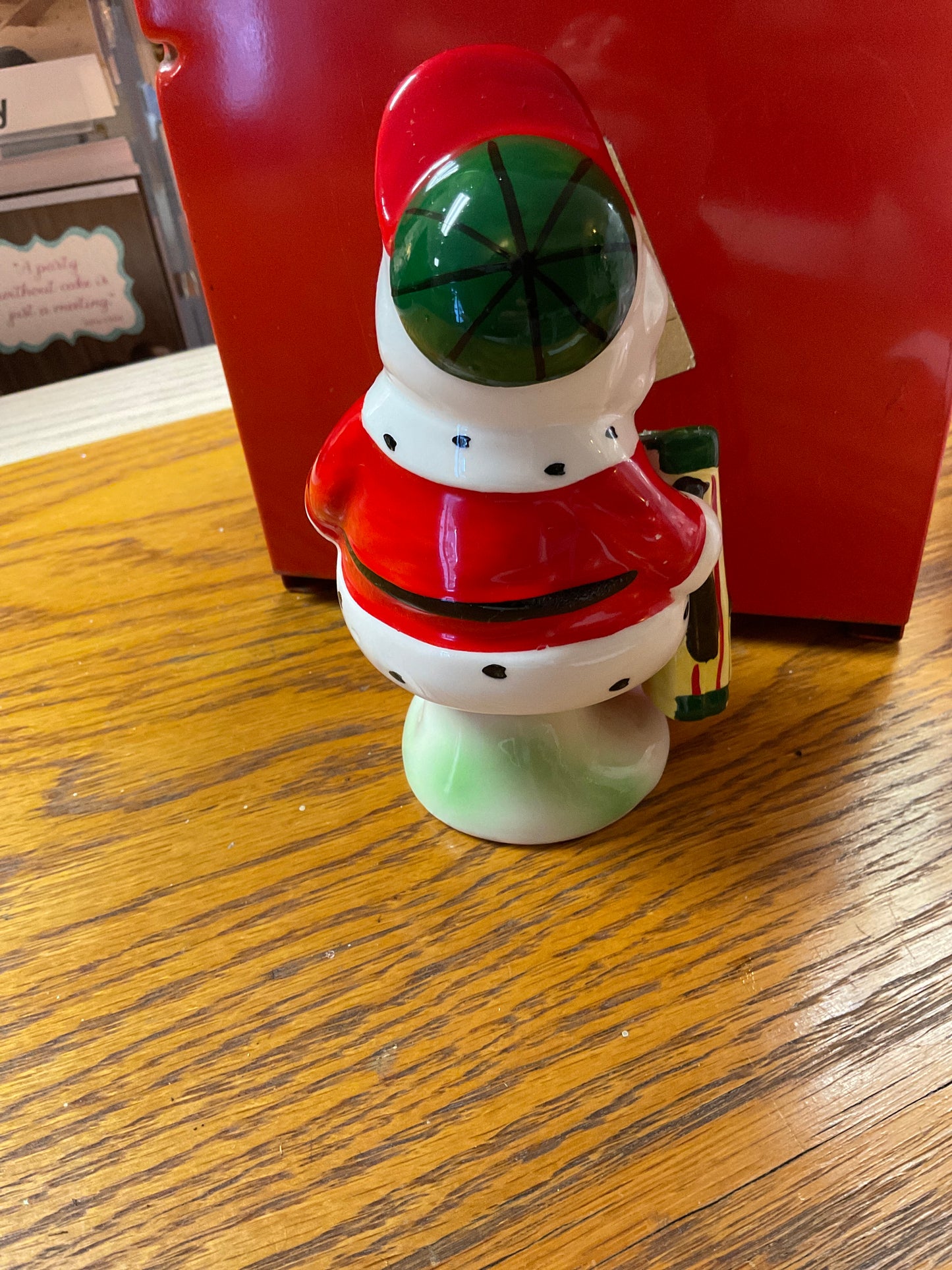 Golfing Santa