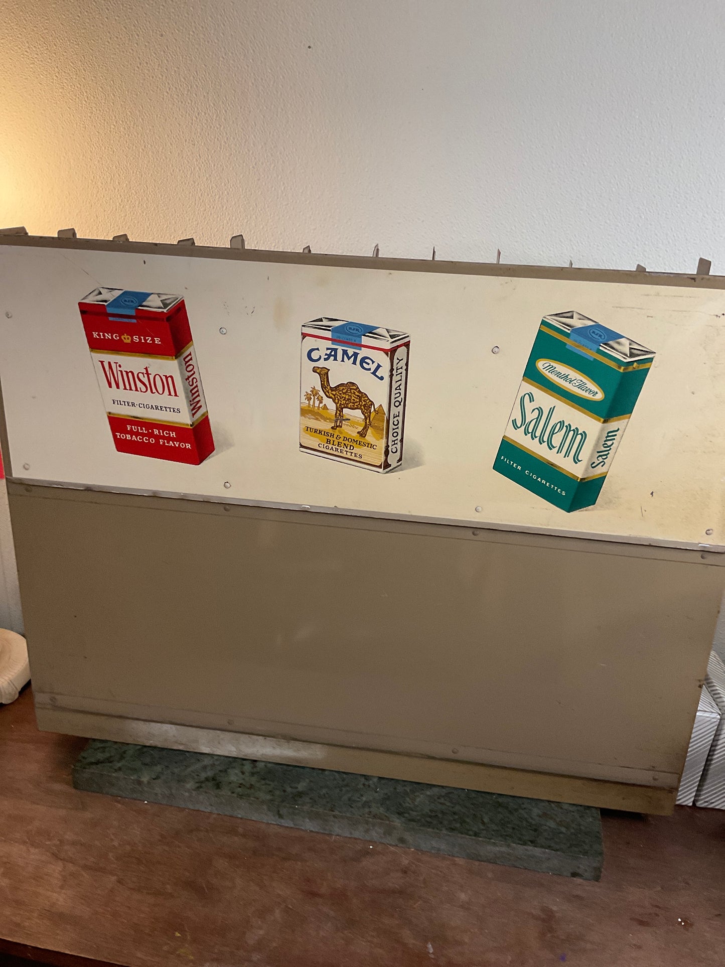 Vintage Cigarette Display Case