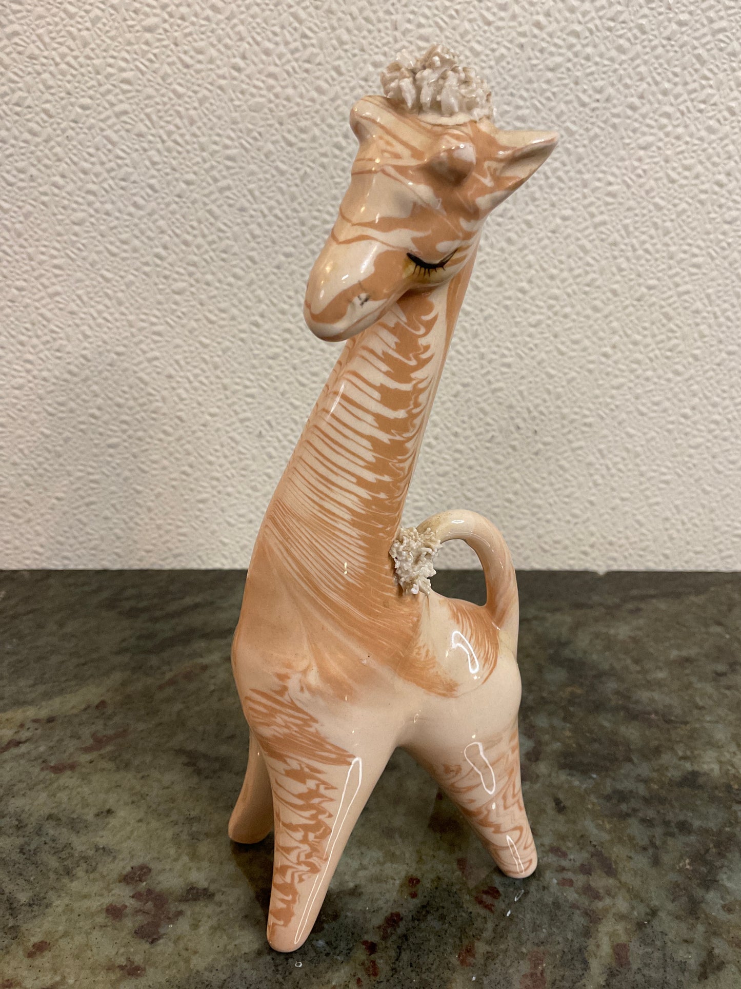 Vintage Enesco Giraffe Ceramic Figurine