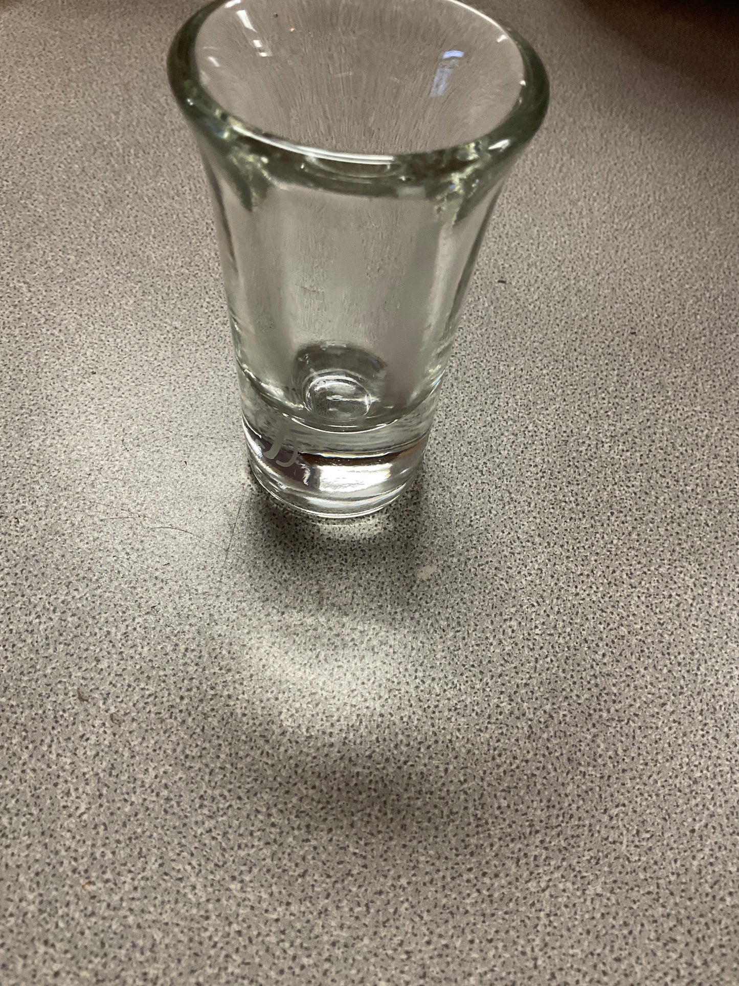 Monogrammed “ D” shot glass
